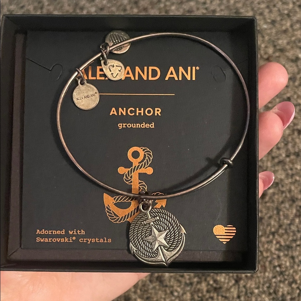 Alex and Ani Grounded Anchor Bangle